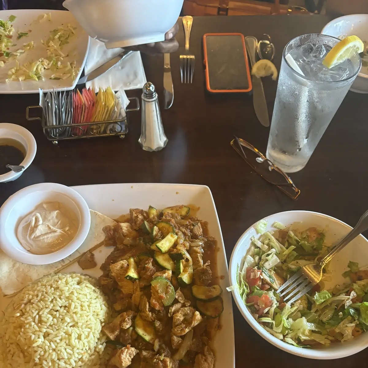 Pepper Chicken Plate