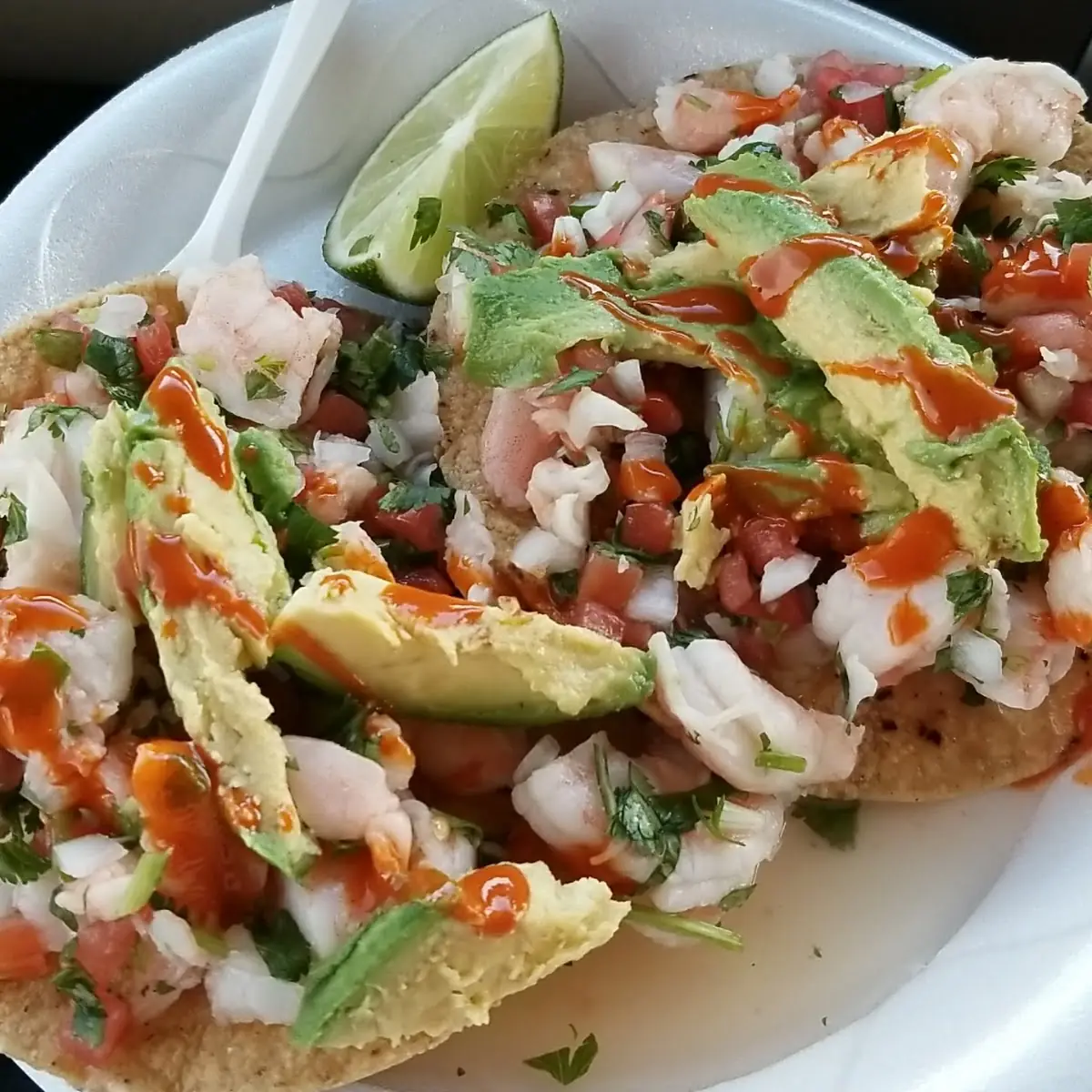 Tostada de Ceviche