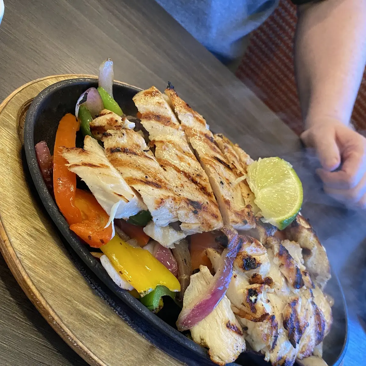 Grilled Chicken Fajitas