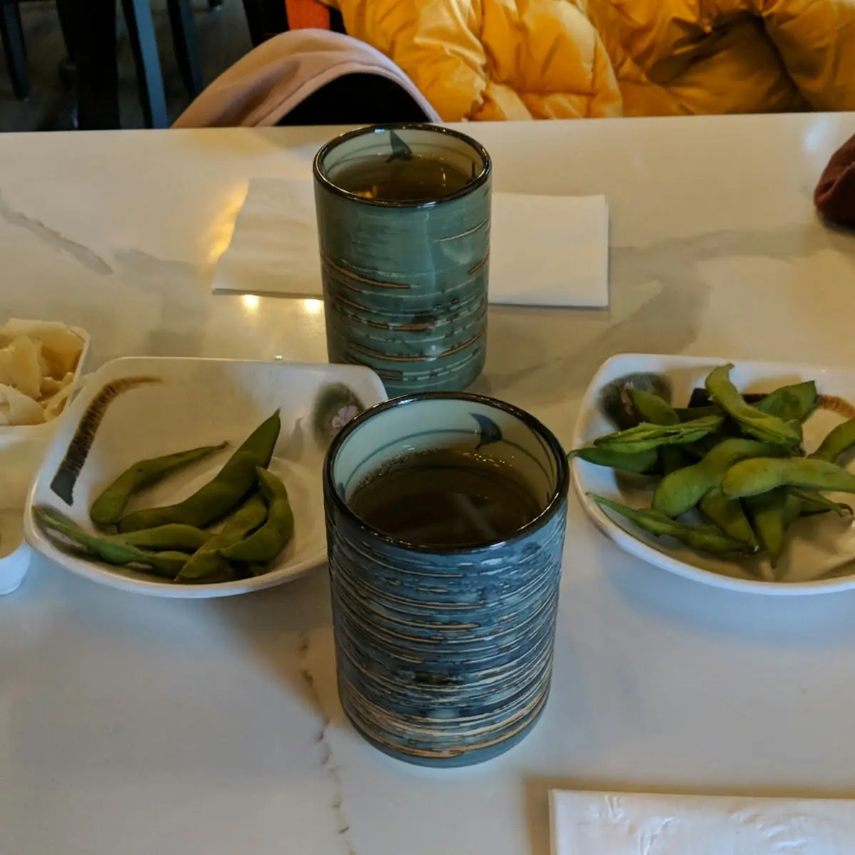Hot Tea with Beans