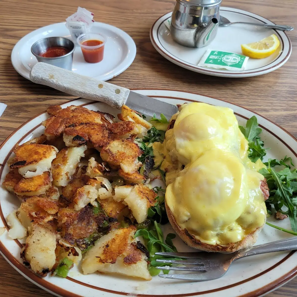 Irish Eggs Benedict with Corned Beef Hash