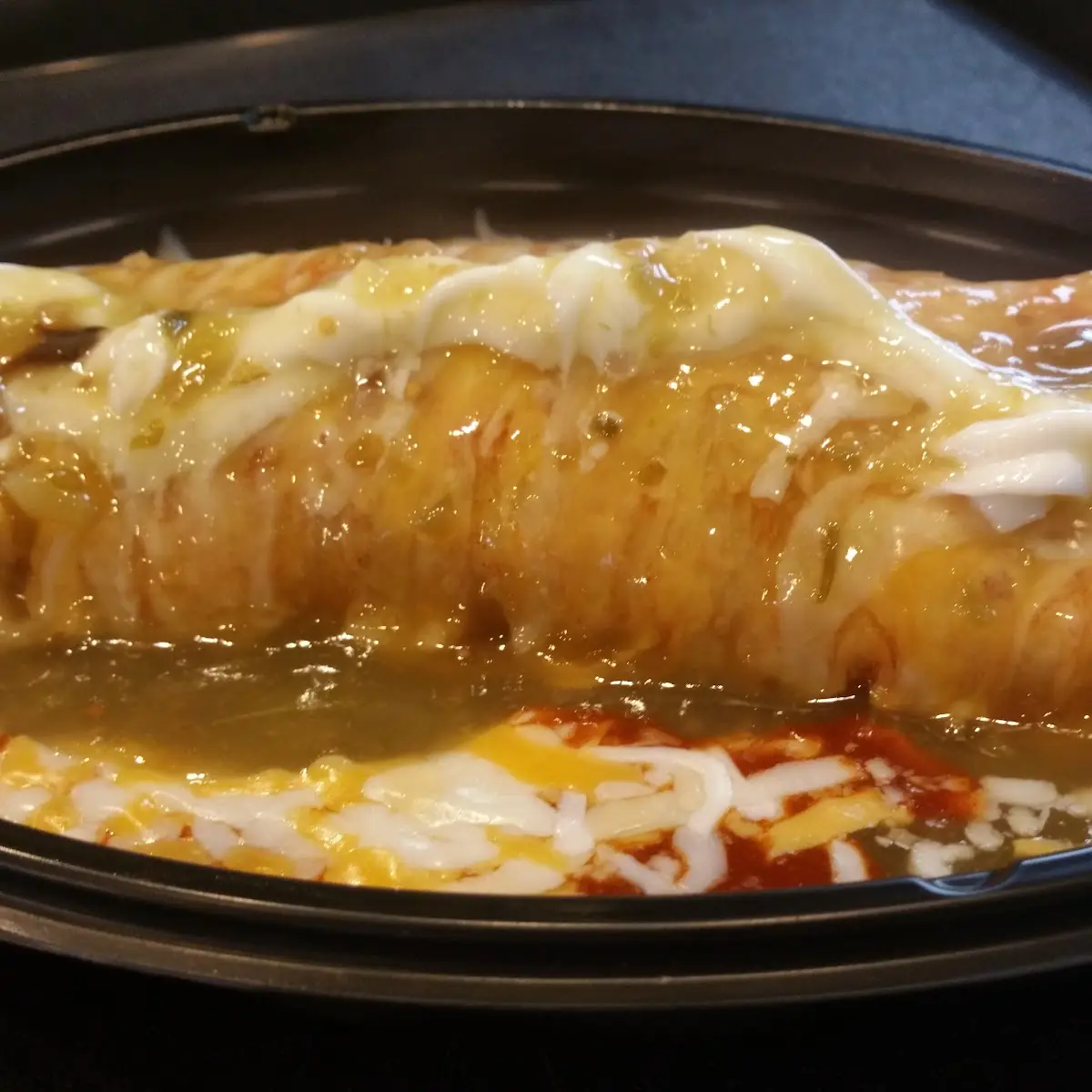 Shredded Chicken Burritos