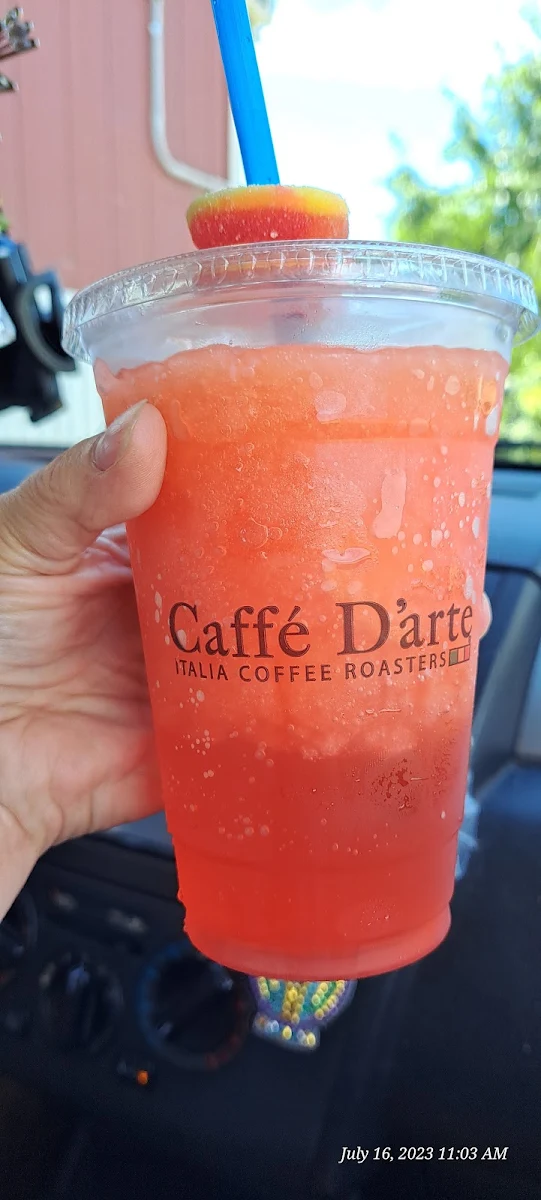 Passion Fruit Pomegranate with Peach