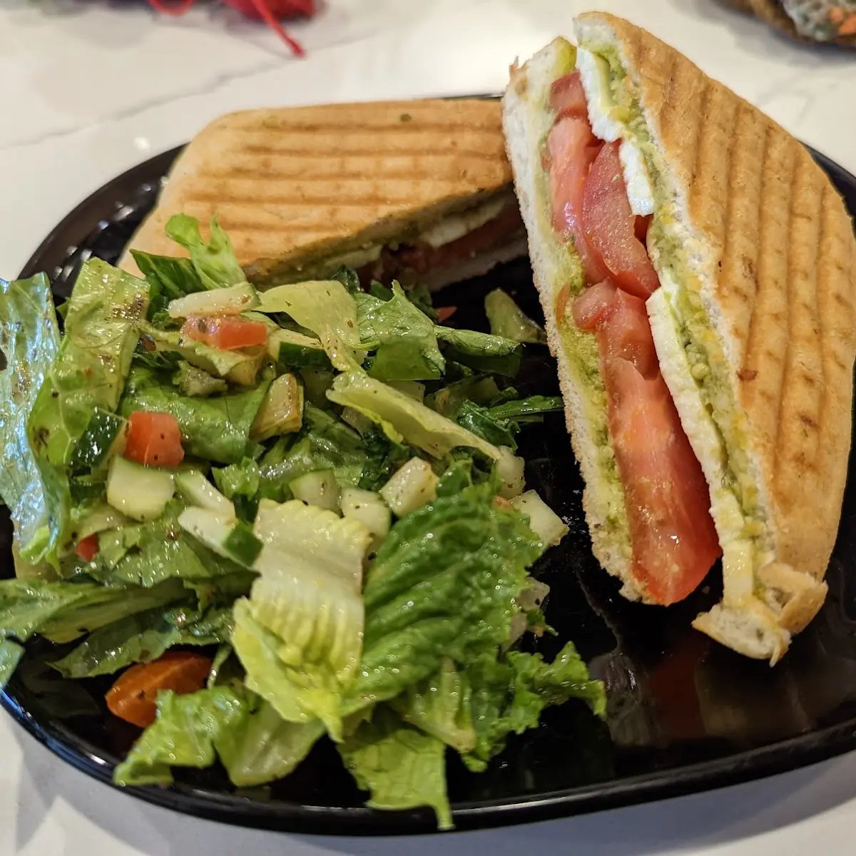Caprese Panini Sandwich