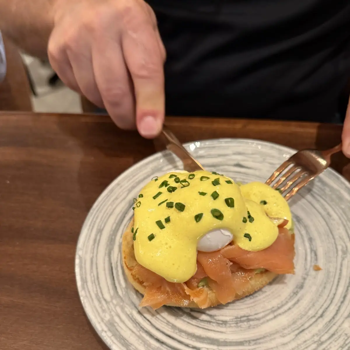 Salmon Benedict