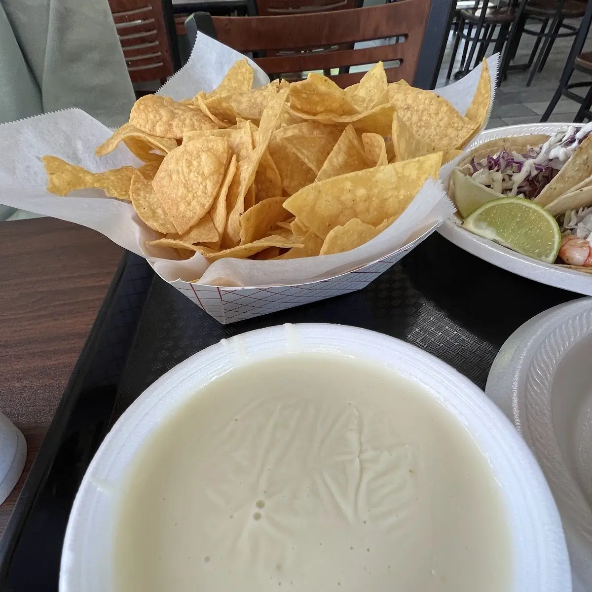 Chips and Queso Dip