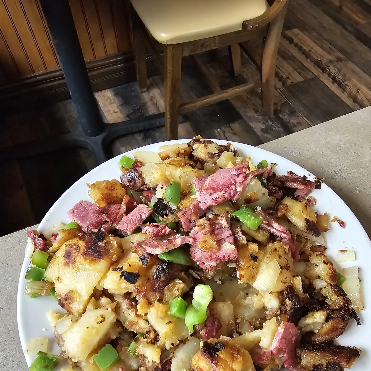 Homemade Corned Beef Hash Frittata