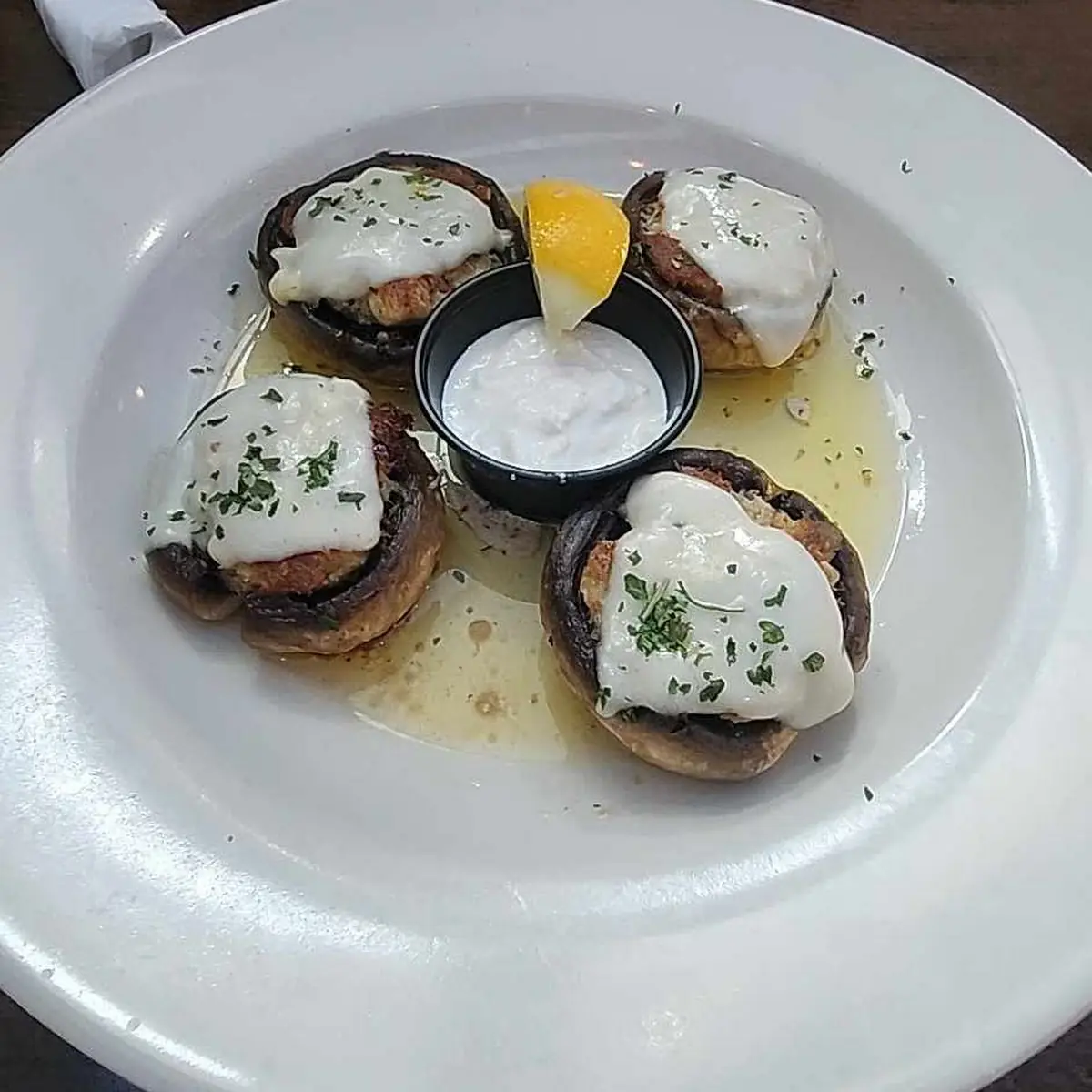 Crab Stuffed Mushrooms