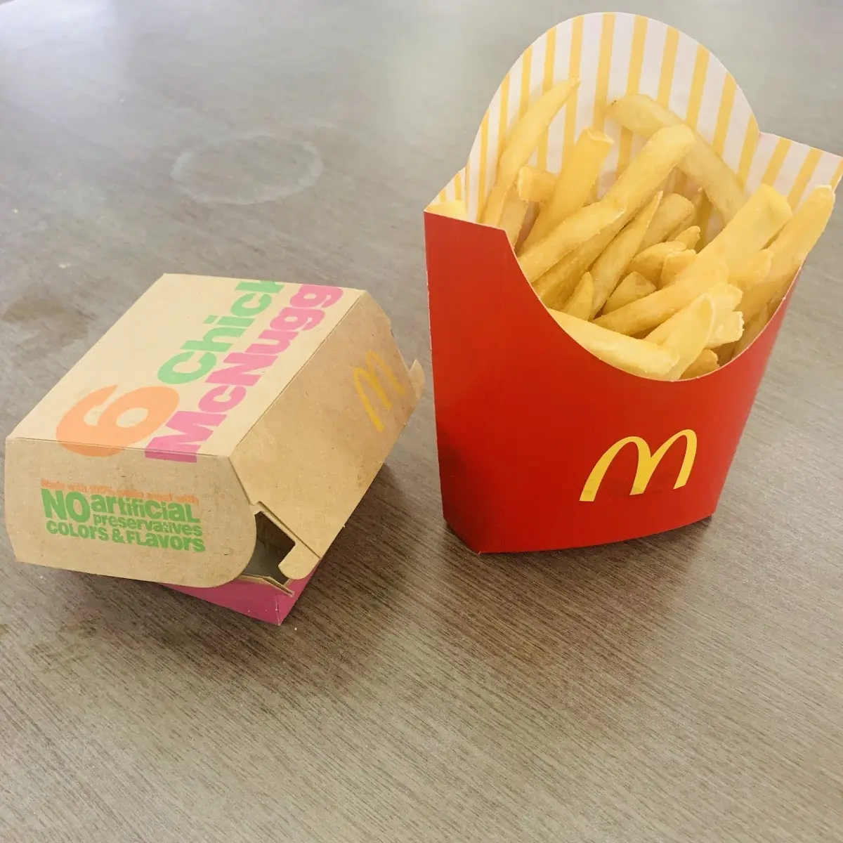 Chicken Nuggets and Fries