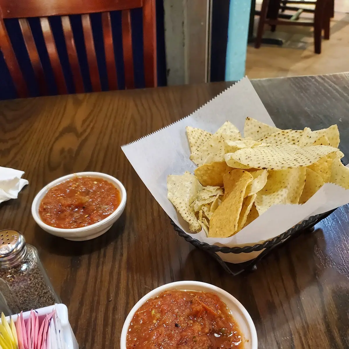Chips and Salsa Verde