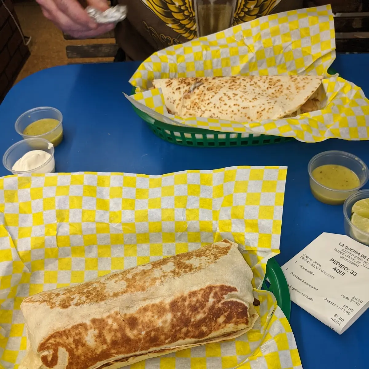 Big Chicken Burritos