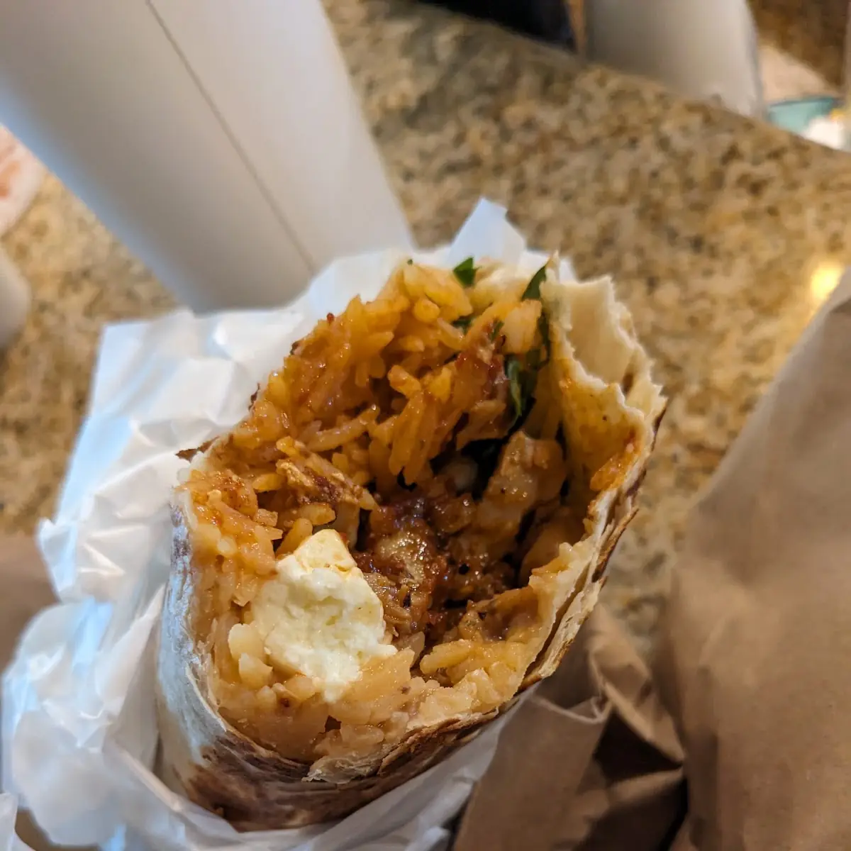 Buffalo Chicken Burrito