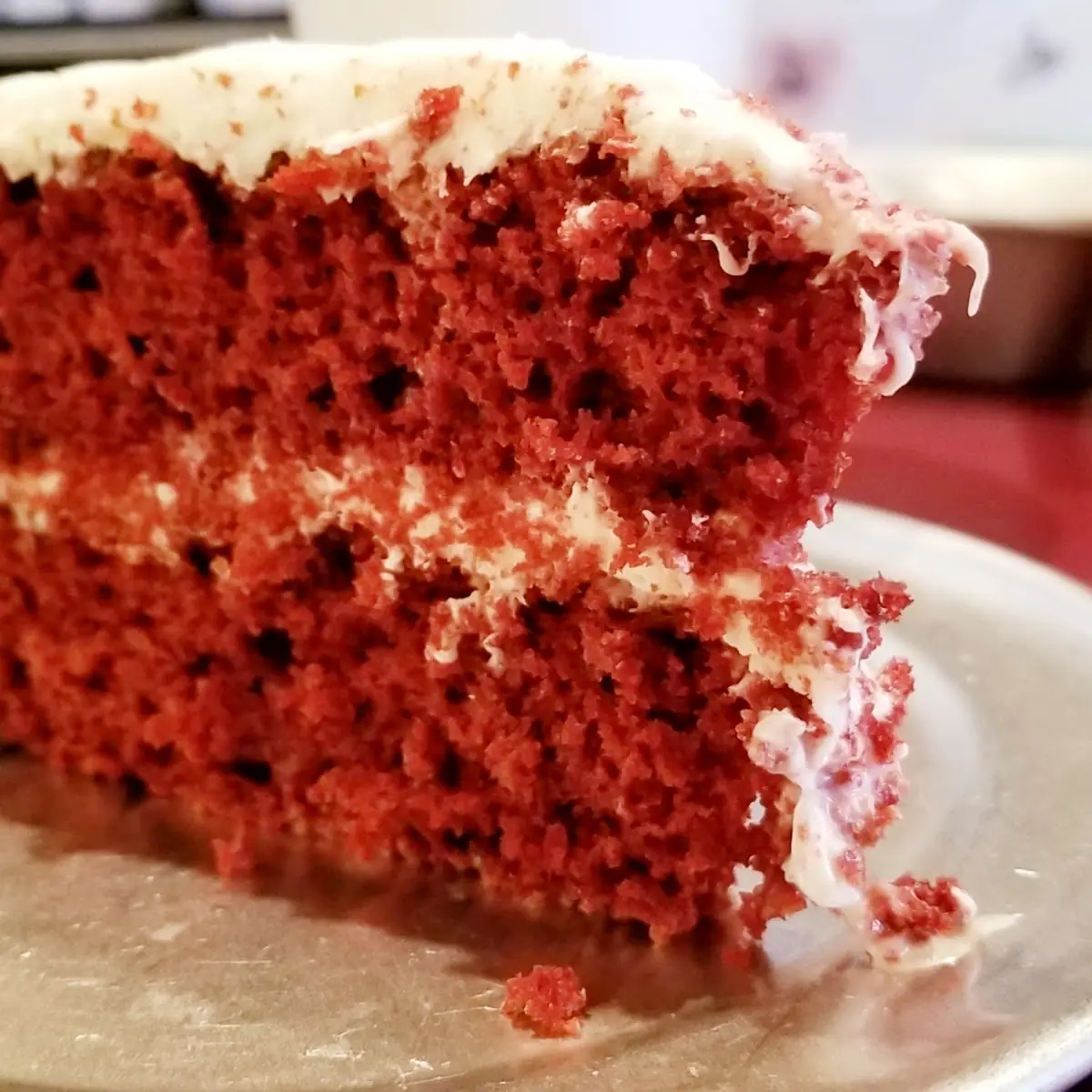 Red Velvet Cake Slice
