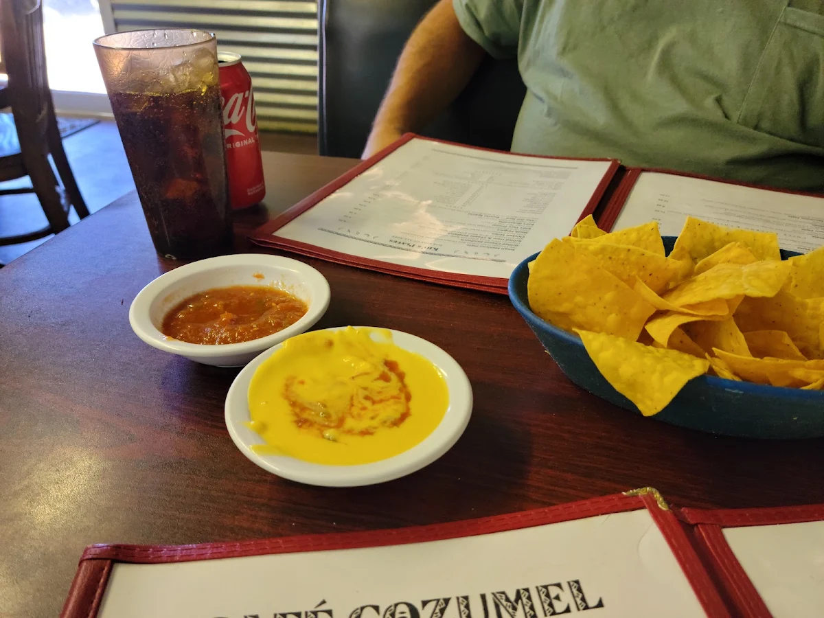Queso Dip and Salsa