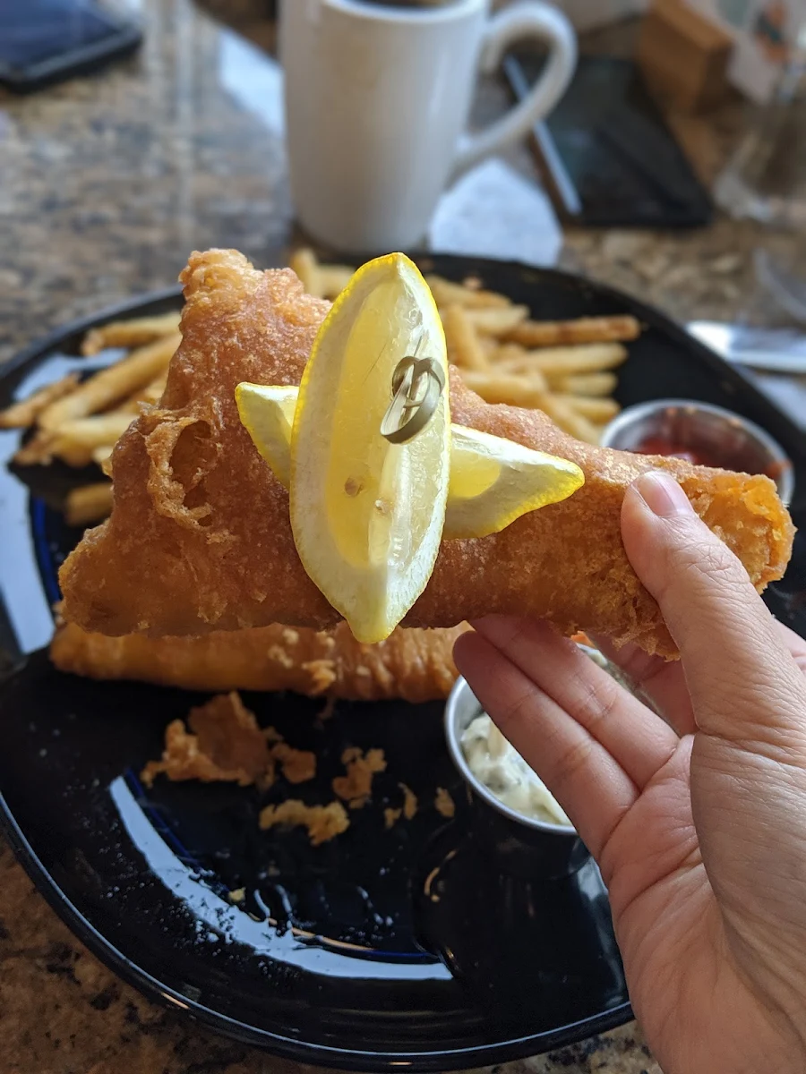 Beer-Battered Fish and Chips