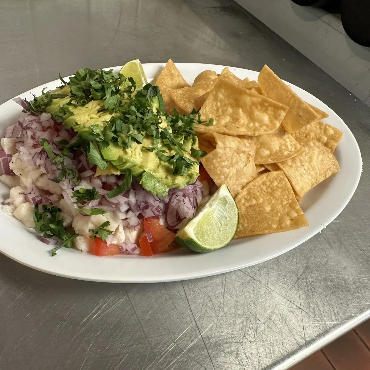 Plato de Ceviche