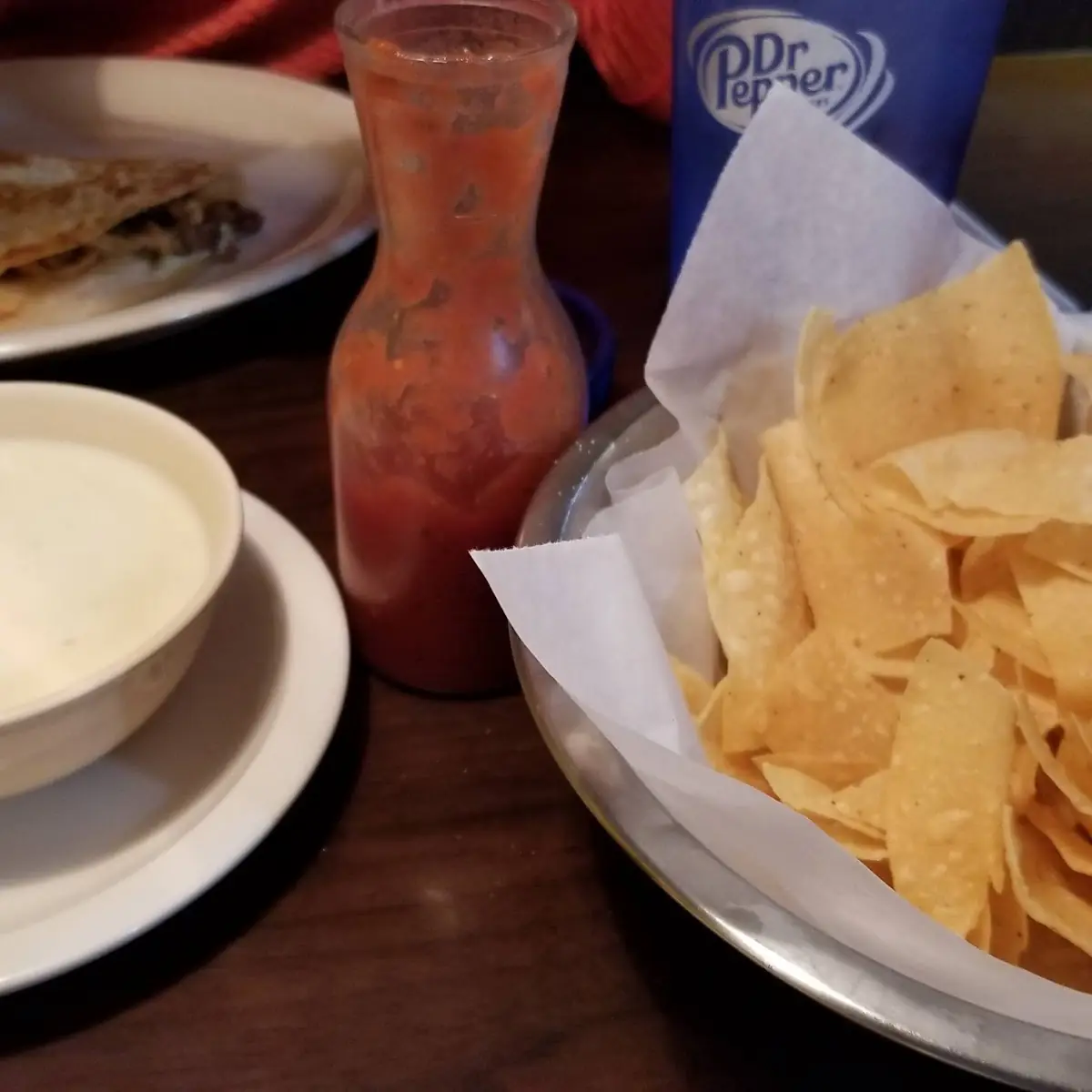Chips and Queso Dip
