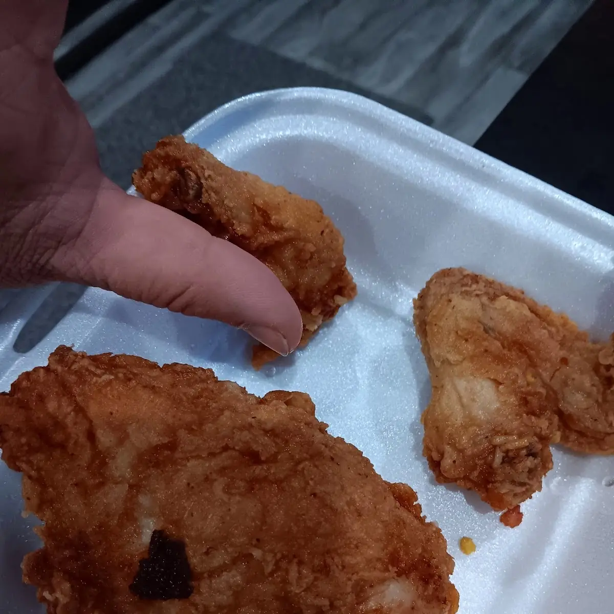 Combinación de Pollo Frito