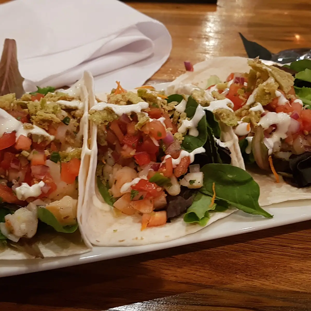 Fish Tacos, The Thirsty Butler