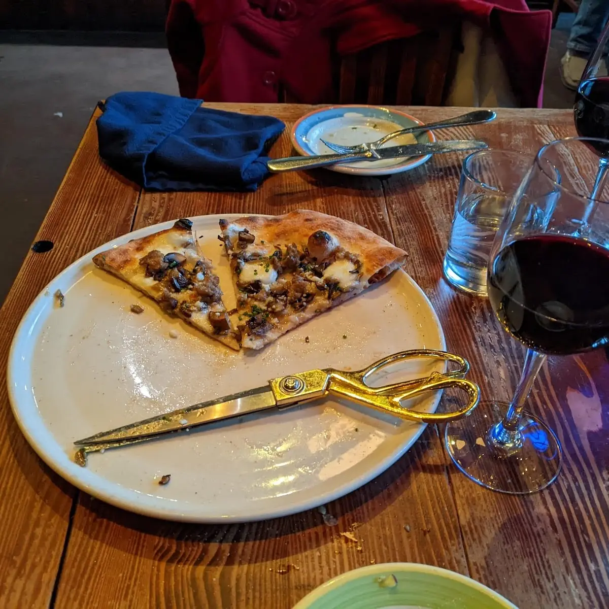 Mushroom Pizza