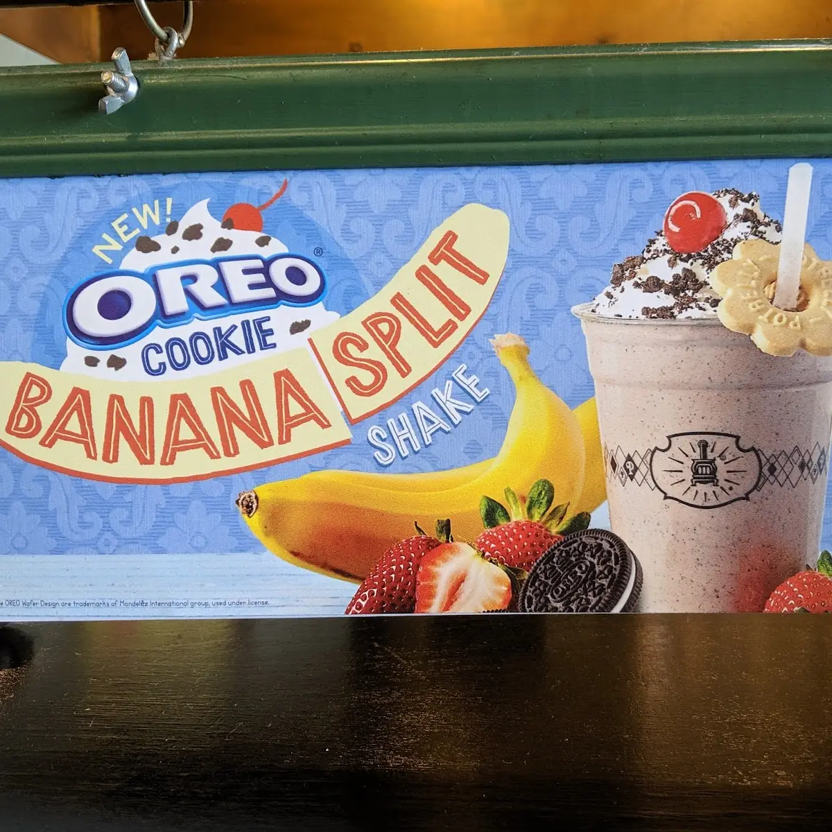 Banana Split Oreo Milkshake