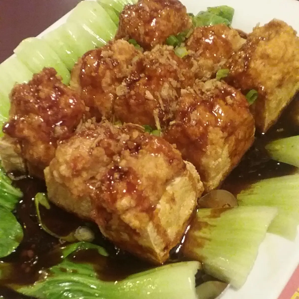Deep Fried Crispy Tofu