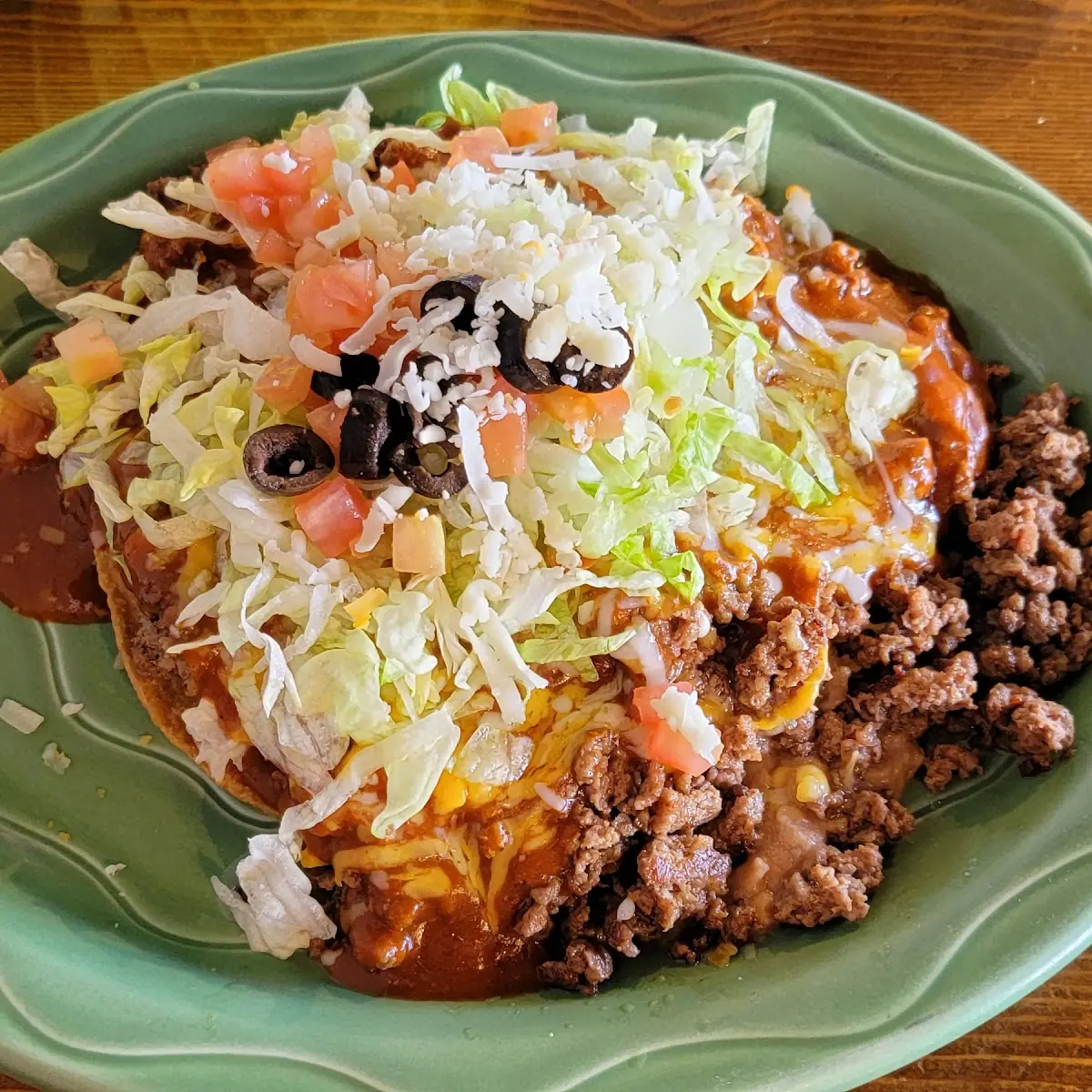 Ground Beef Taco Pizza