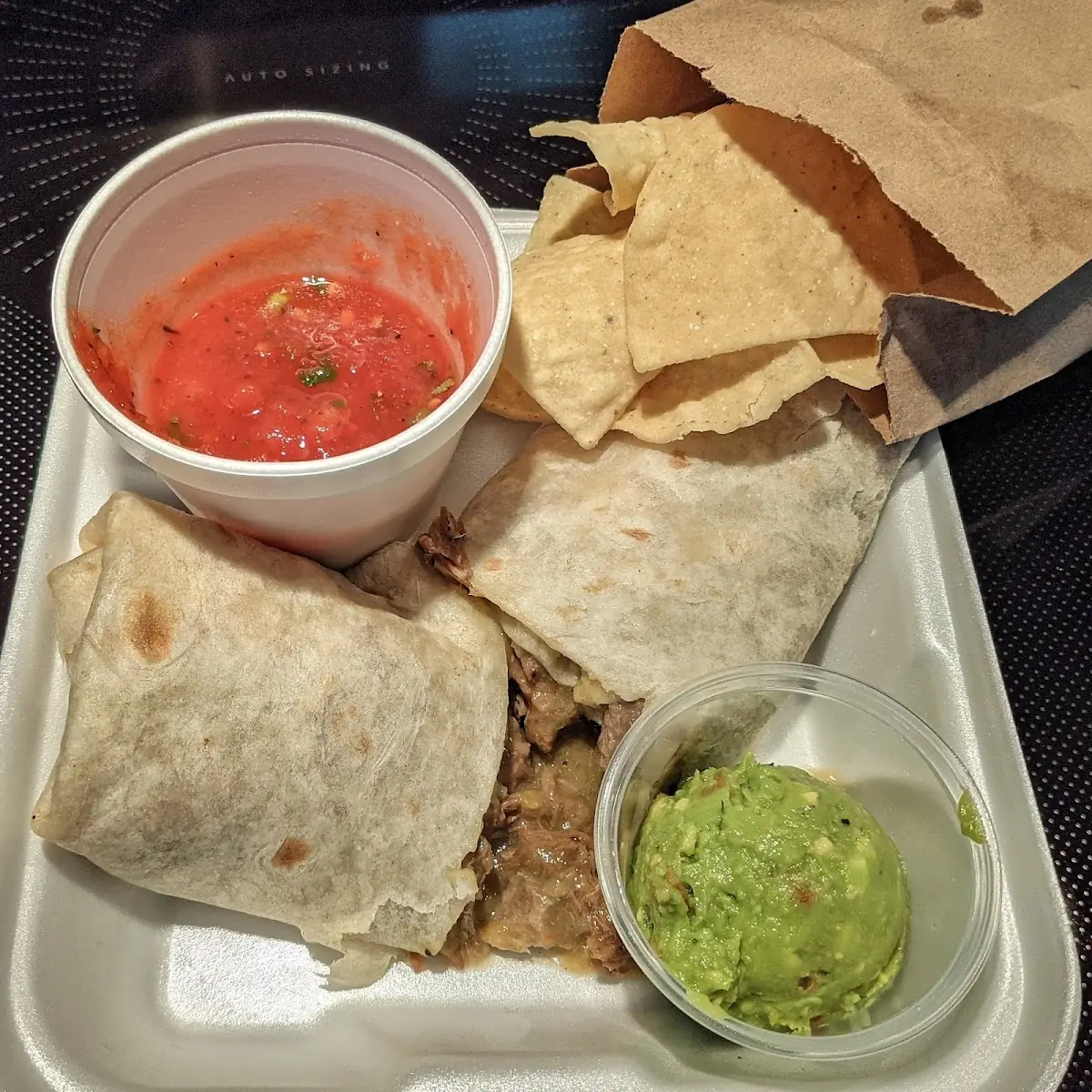 Green Chile Beef Burro