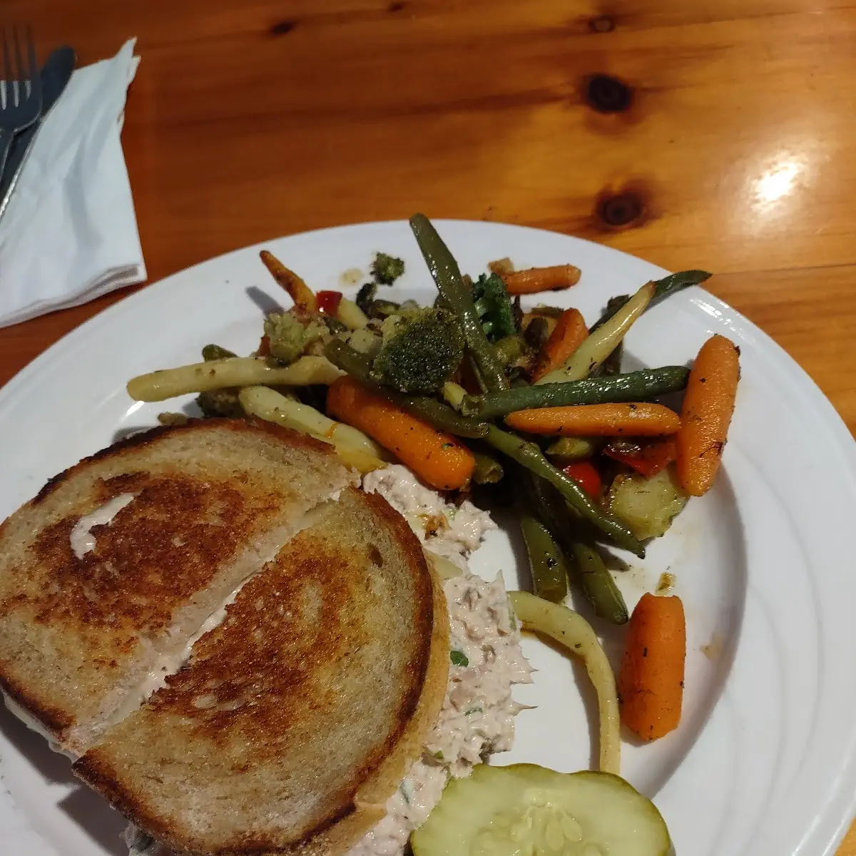 Tuna Melt Sandwich