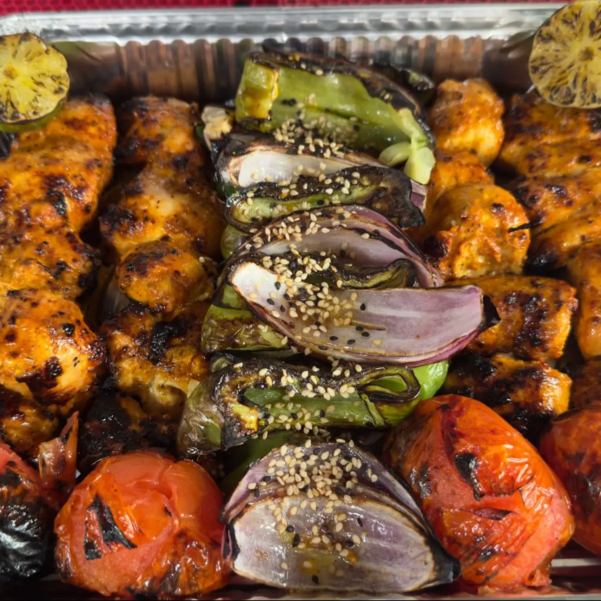 Chicken and Grilled Vegetables