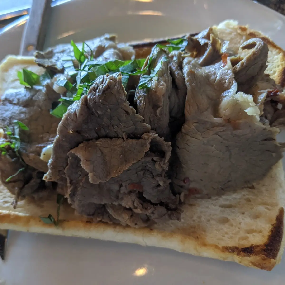 Italian Beef Sandwich