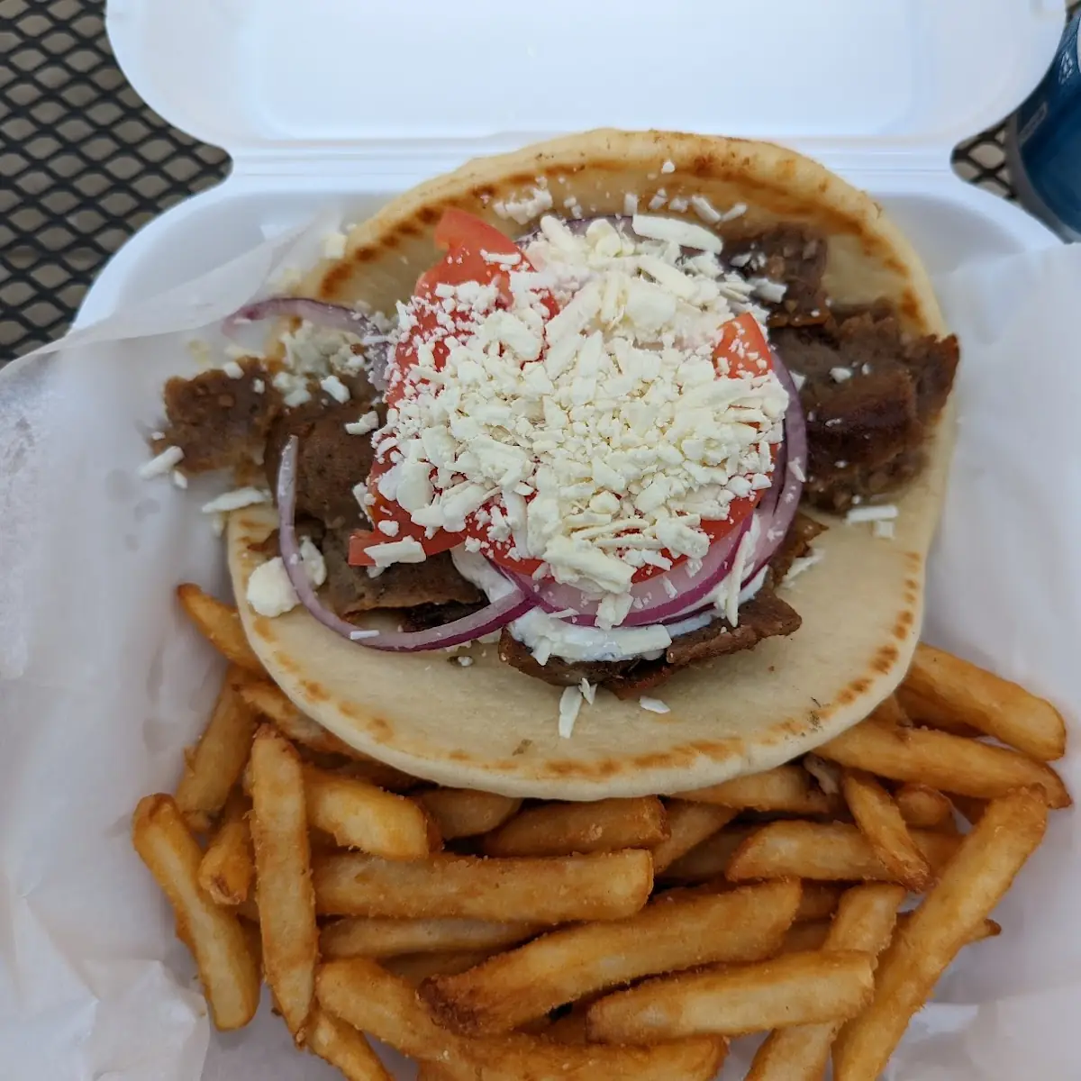 Gyro & Fries
