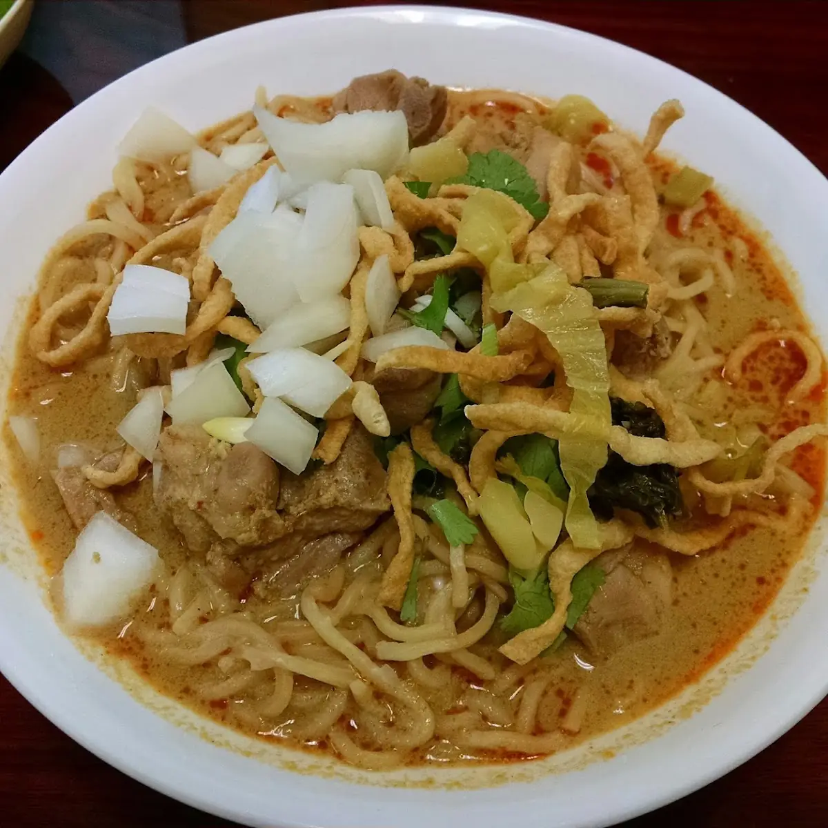Chiang Mai Chicken Curry Noodles