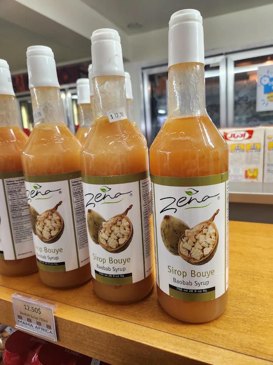 Baobab Syrup, Mama Africa Restaurant