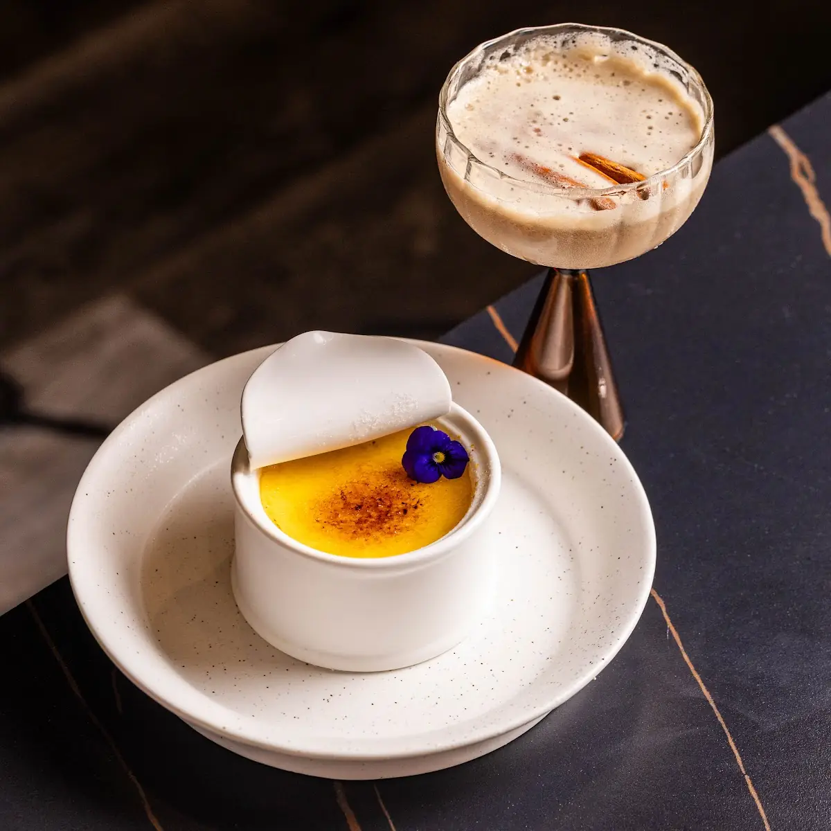Cardamom & Vanilla Creme Brulee D E