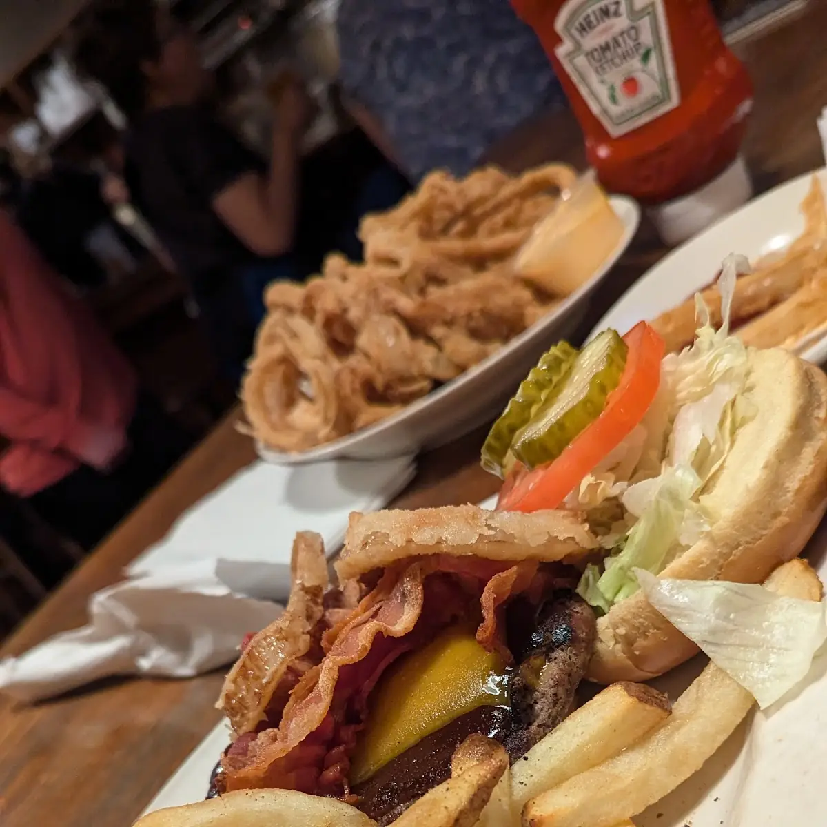 Whiskey River BBQ Bacon Burger