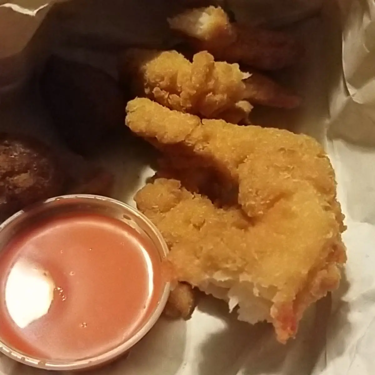 Shrimp and Hot Sauce