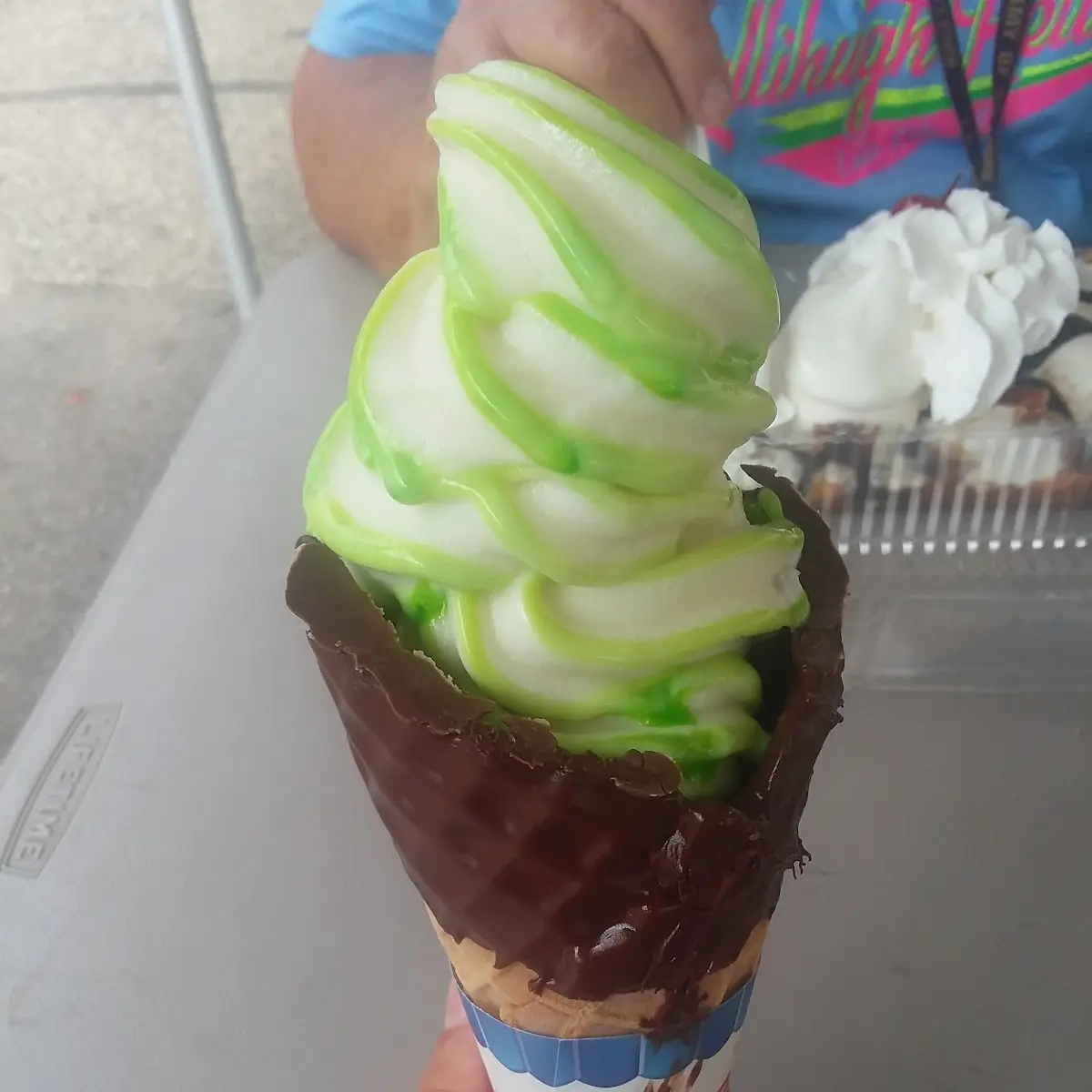 Green Apple Soft Serve