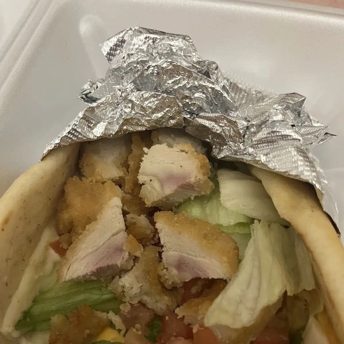 Chicken Gyro w FF