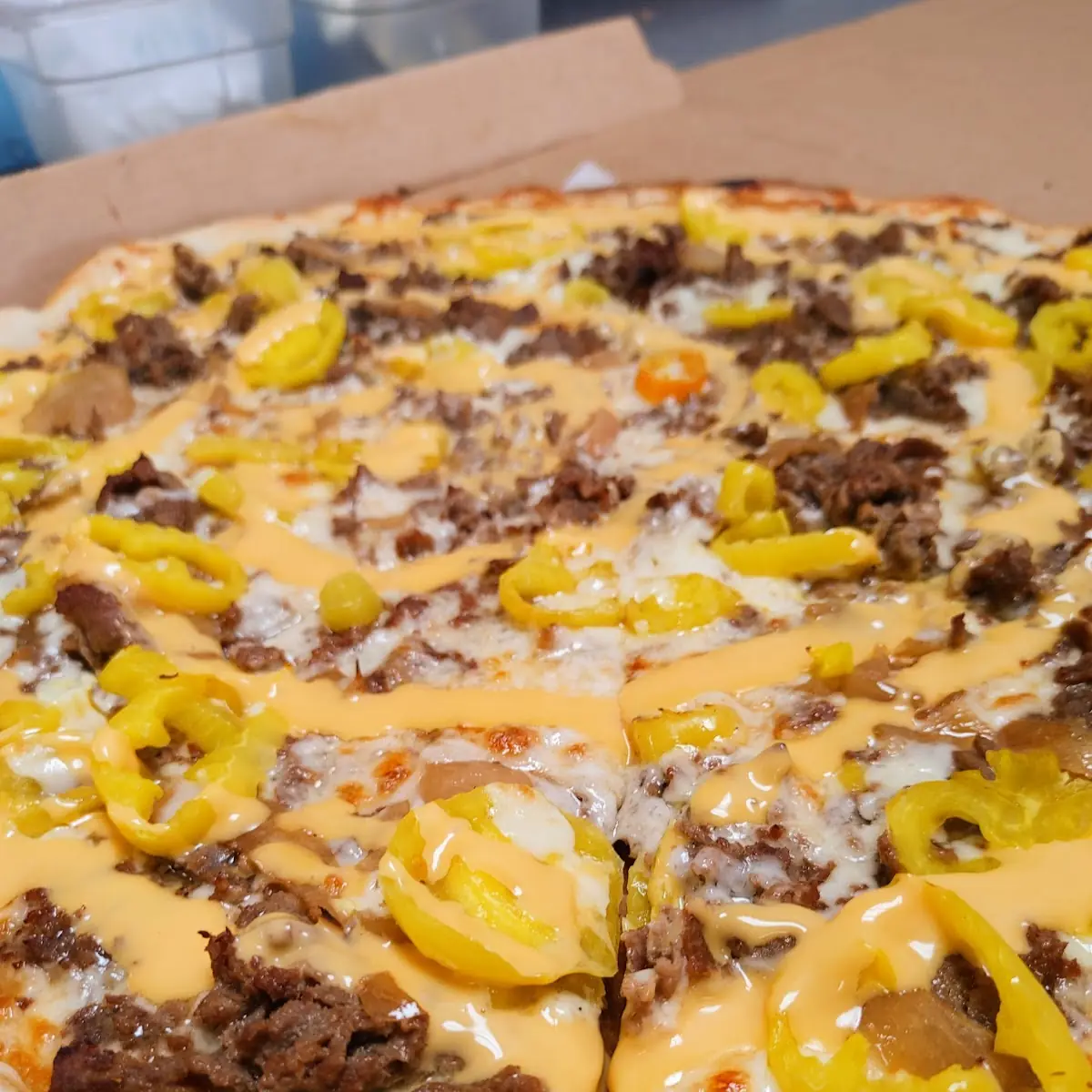 Bacon Cheeseburger Pizza