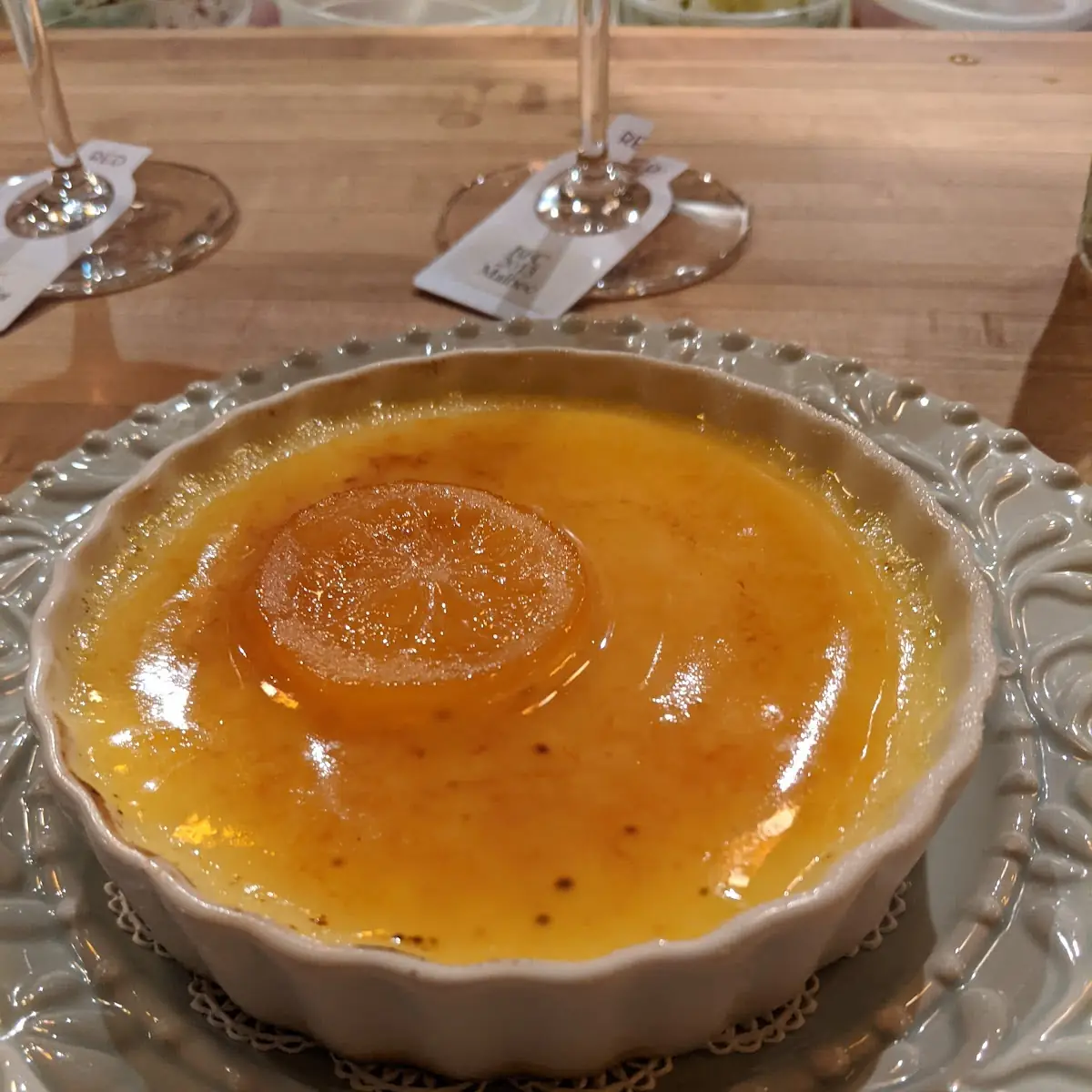 Meyer Lemon Creme Brulee