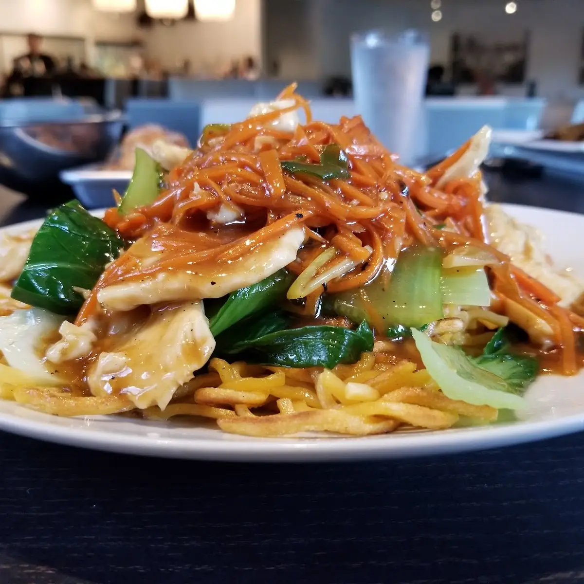 Cantonese Pan Fried Noodles