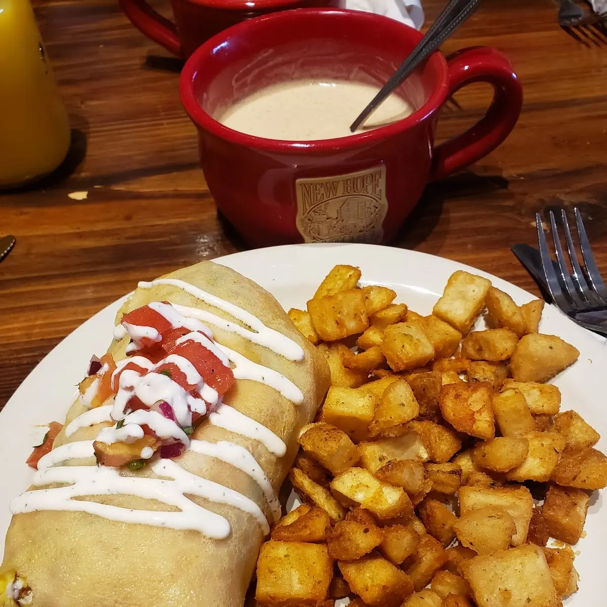 Southern Breakfast Burrito