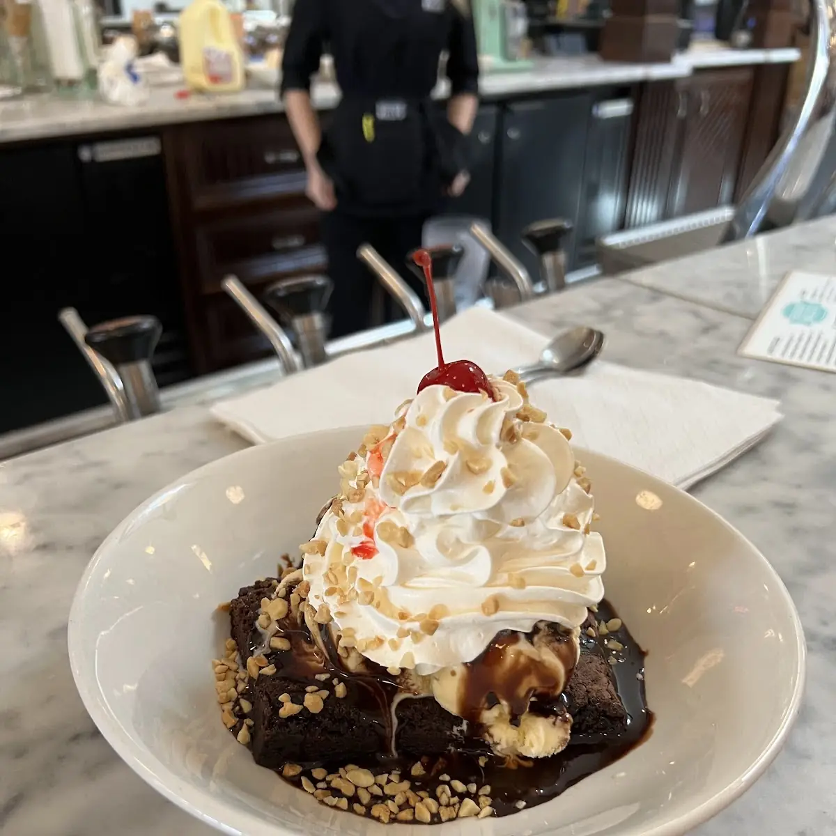 Brownie Sundae