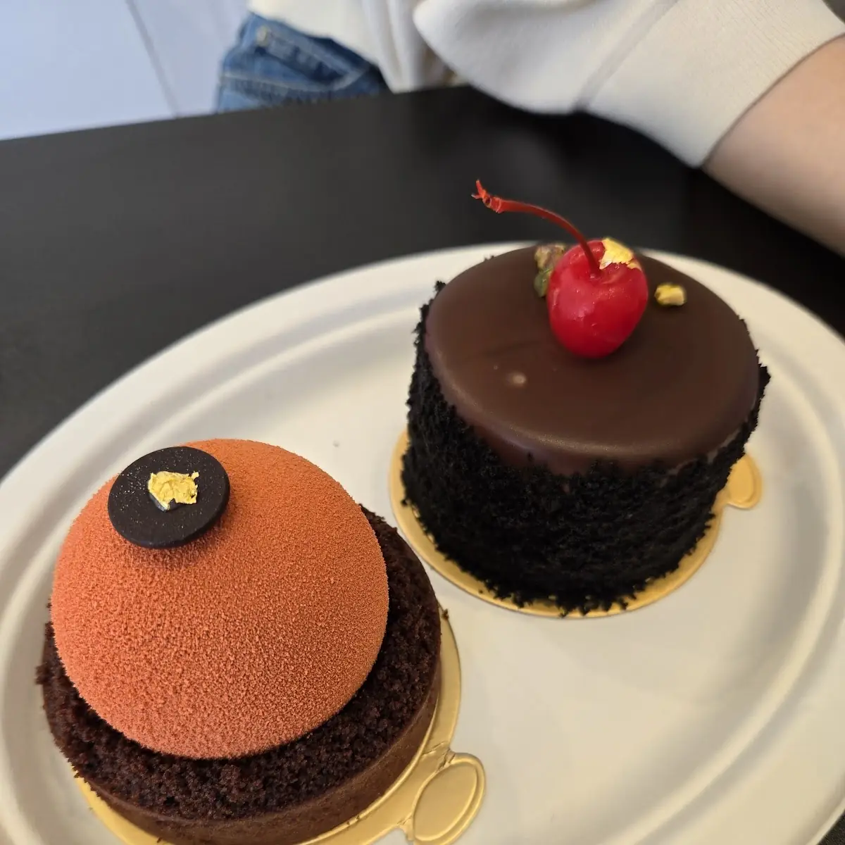 Belgian Chocolate Dome Cake