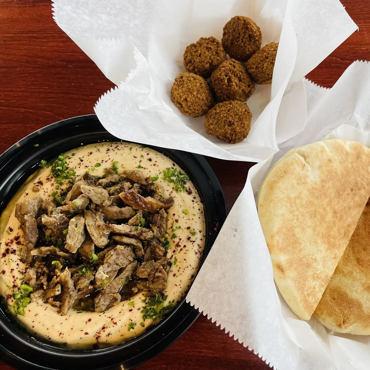 Hummus Shawarma