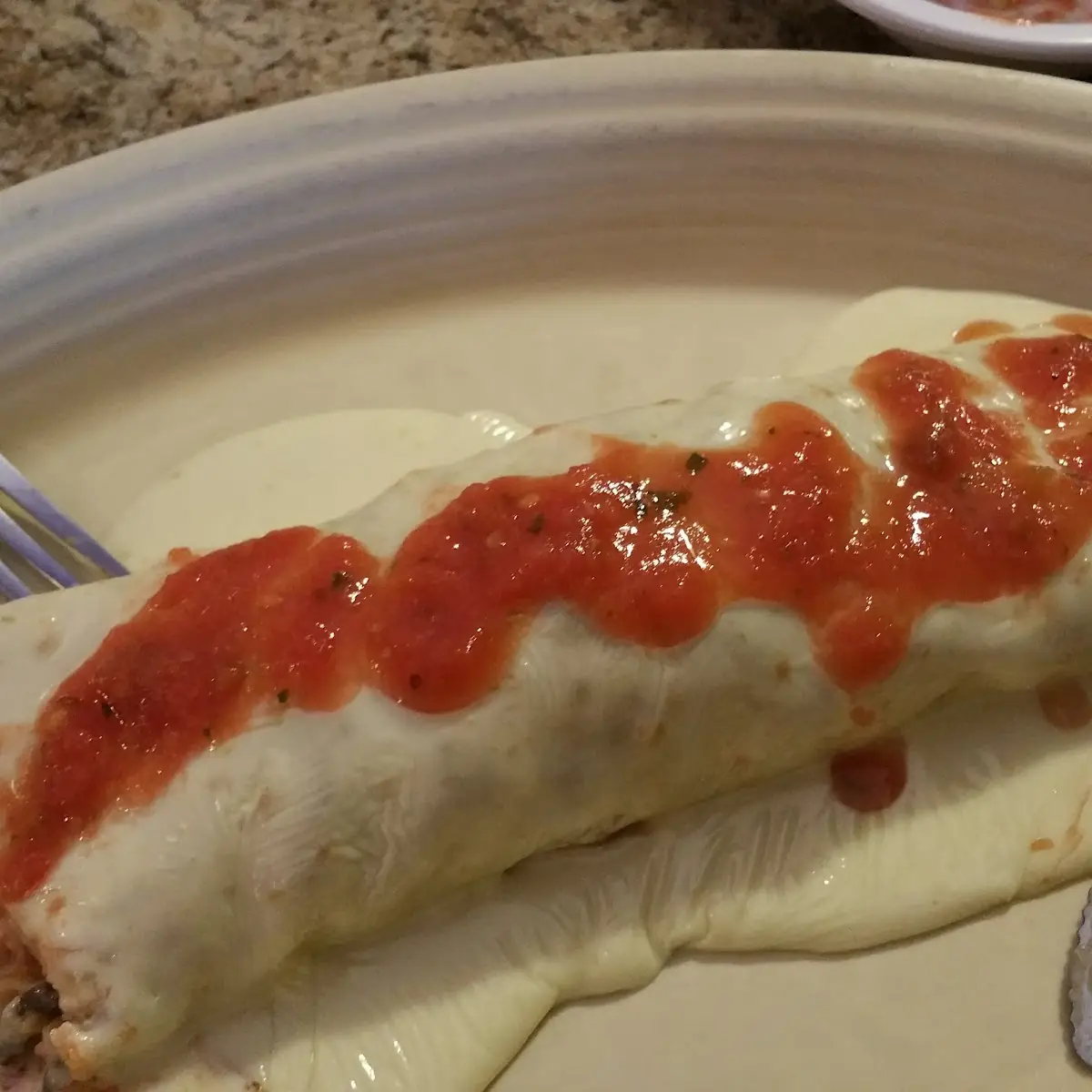 Cheese Cake Chimichanga