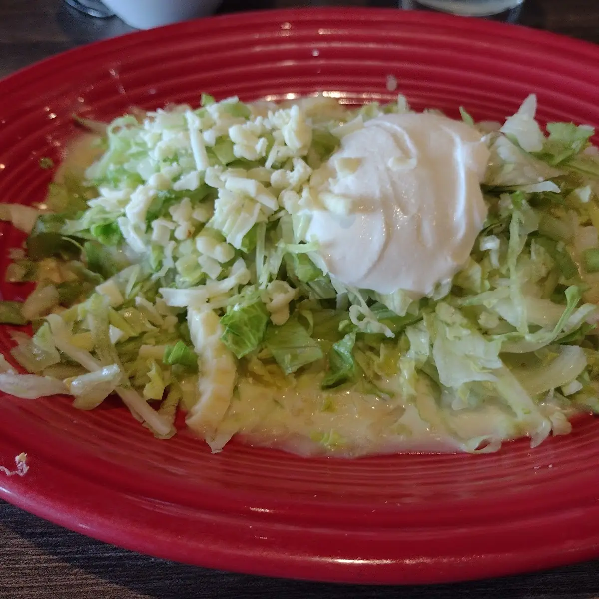 One Beef Taco and One Beef Enchilada