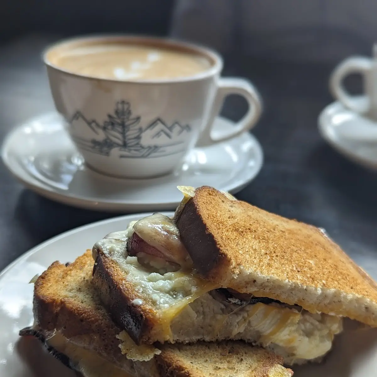 Grilled Cheese w Bacon on Gluten-Free Bread