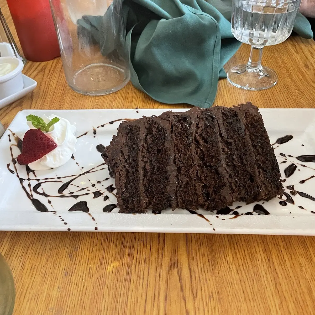 Chocolate Cake Slice